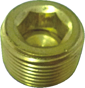 PF219 Countersunk Hex-Head Plug